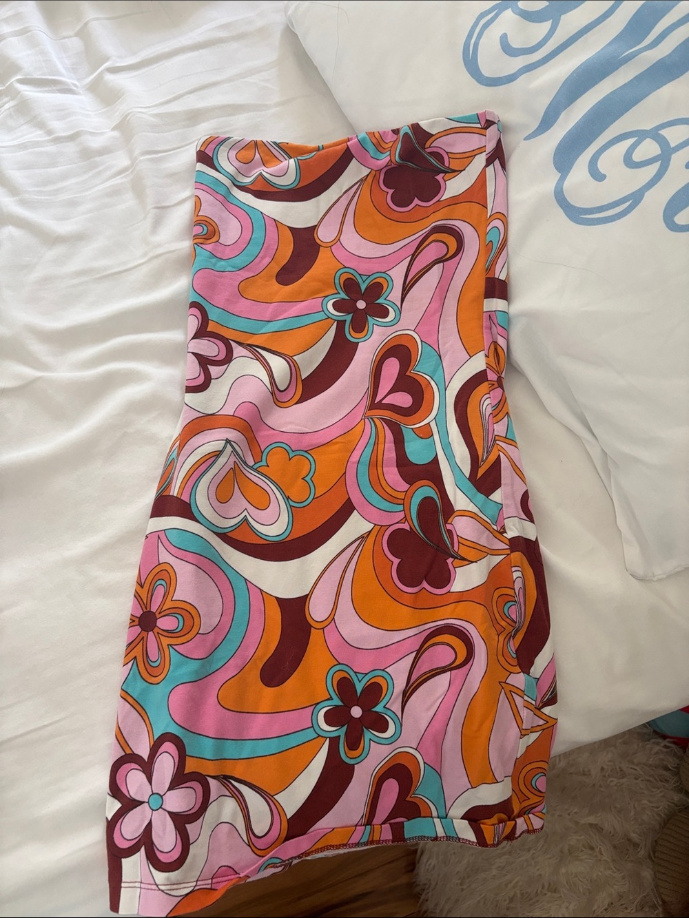GARAGE Pink & Orange DRESS